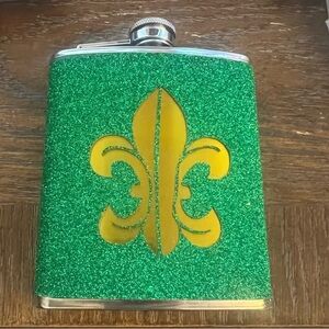 Fleur de lis Flask
